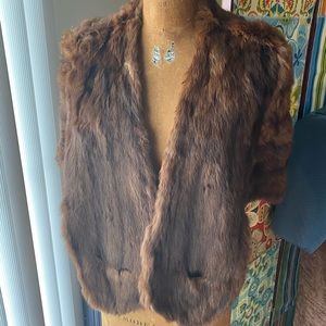 Vintage Mink cape